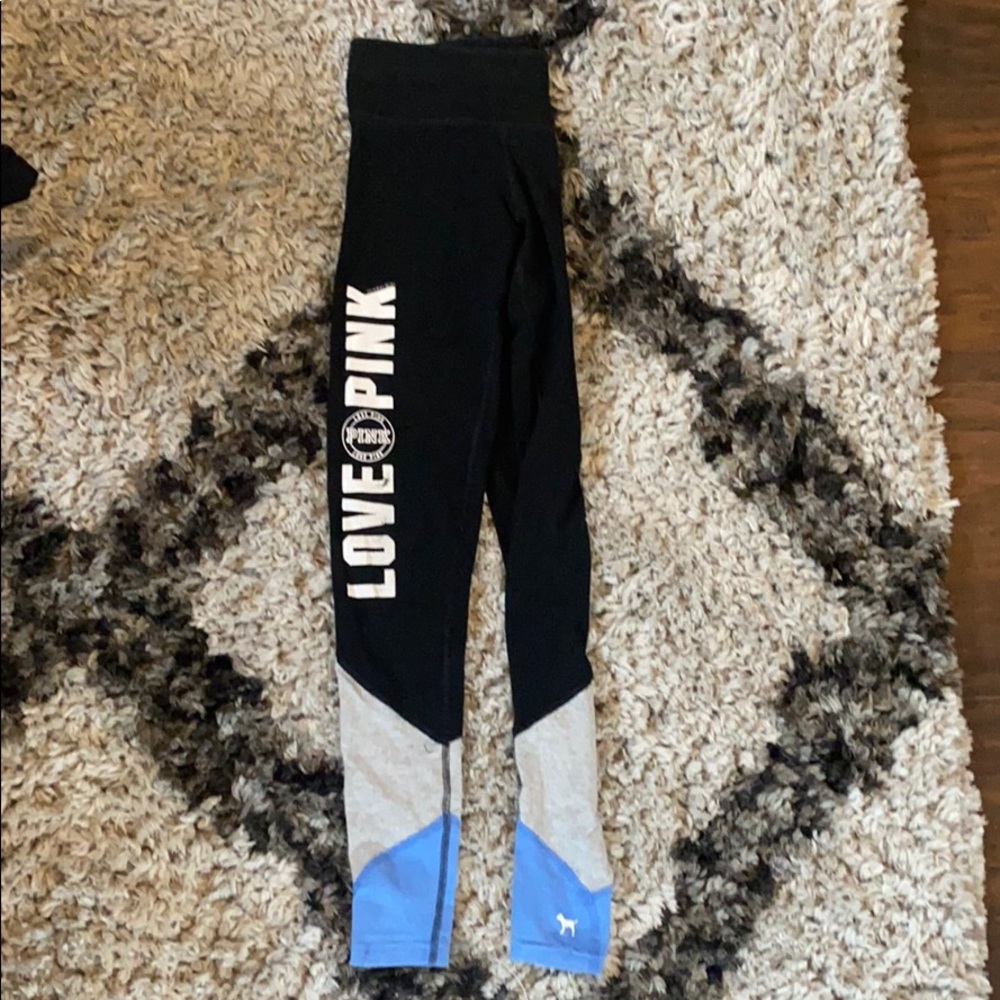 Victoria’s Secret PINK Color block Leggings XS